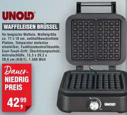 Handelshof Unold waffeleisen brüssel Angebot