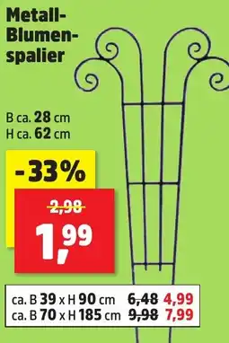 Thomas Philipps Metall Blumenspalier Angebot