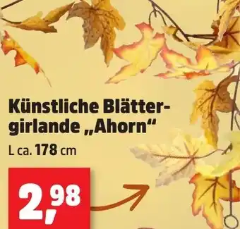 Thomas Philipps Künstliche Blättergirlande ,,Ahorn" Angebot