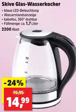 Thomas Philipps Skive Glas-Wasserkocher Angebot