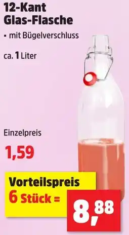 Thomas Philipps 12-Kant Glas-Flasche Angebot