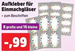 Thomas Philipps Aufkleber für Einmachgläser Angebot