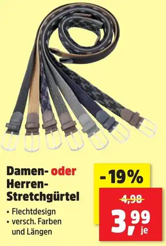 Thomas Philipps Damen oder Herren Stretchgürtel Angebot