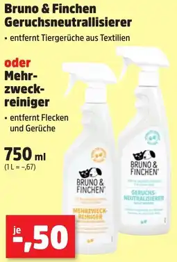Thomas Philipps Bruno & Finchen Geruchsneutrallisierer oder Mehrzweckreiniger Angebot