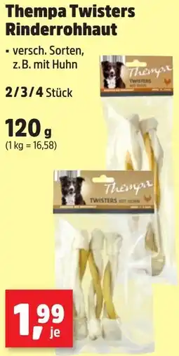 Thomas Philipps Thempa Twisters Rinderrohhaut Angebot
