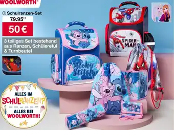 Woolworth Schulranzen-Set Angebot