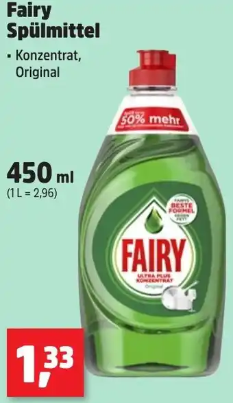 Thomas Philipps Fairy Spülmittel Angebot