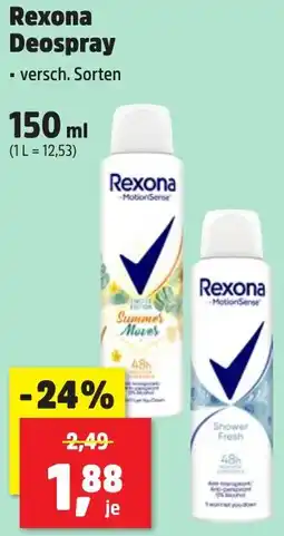 Thomas Philipps Rexona Deospray Angebot