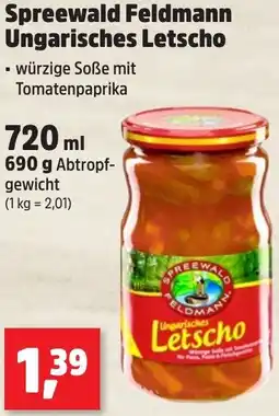 Thomas Philipps Spreewald Feldmann Ungarisches Letscho Angebot