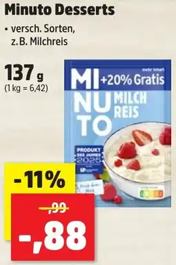 Thomas Philipps Minuto Desserts Angebot