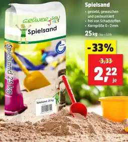 Thomas Philipps GRÜNER JAN Junior Spielsand Angebot