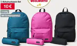 Woolworth Schulrucksack-Set Angebot