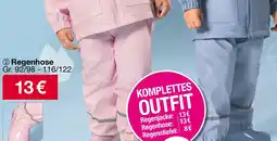 Woolworth Regenhose Angebot
