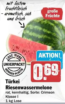 AEZ Türkei Riesenwassermelone Angebot
