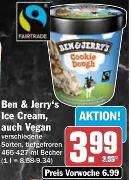 AEZ Ben & Jerry's Ice Cream, auch Vegan Angebot