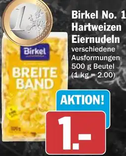 AEZ Birkel No. 1 Hartweizen Eiernudeln Angebot
