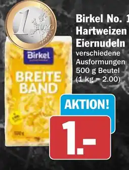 AEZ Birkel No. 1 Hartweizen Eiernudeln Angebot