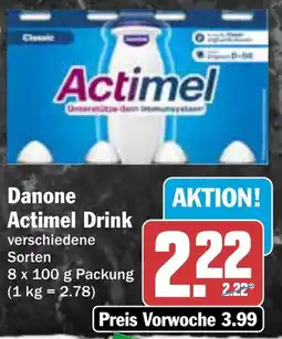 AEZ Danone Actimel Drink Angebot