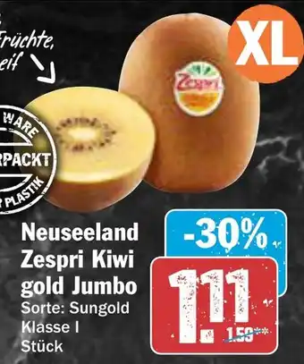 AEZ Neuseeland Zespri Kiwi gold Jumbo Angebot