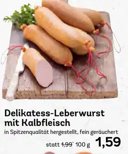AEZ Delikatess-Leberwurst mit Kalbfleisch Angebot
