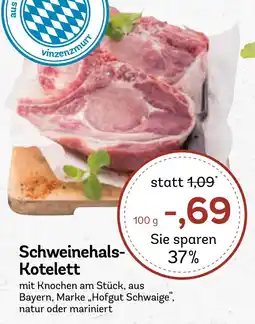 AEZ Schweinehals- Kotelett Angebot