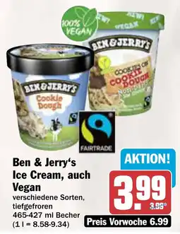 AEZ Ben & Jerry's Ice Cream, auch Vegan Angebot