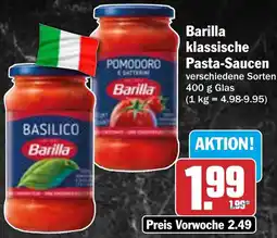 AEZ Barilla klassische Pasta-Saucen Angebot