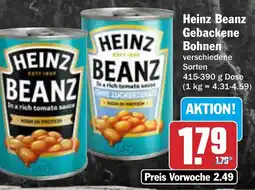 AEZ Heinz Beanz Gebackene Bohnen Angebot