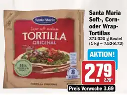 AEZ Santa Maria Soft-, Corn- oder Wrap- Tortillas Angebot