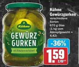 AEZ Kühne Gewürzgurken Angebot