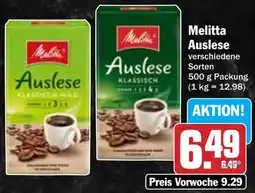 AEZ Melitta Auslese Angebot