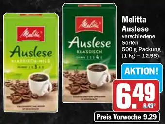 AEZ Melitta Auslese Angebot