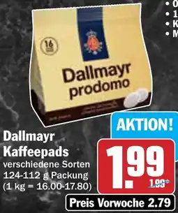 AEZ Dallmayr Kaffeepads Angebot