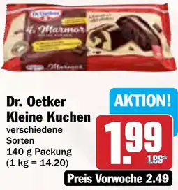 AEZ Dr. Oetker Kleine Kuchen Angebot