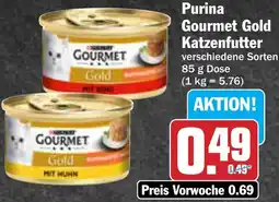 AEZ Purina Gourmet Gold Katzenfutter Angebot
