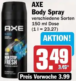 AEZ AXE Body Spray Angebot