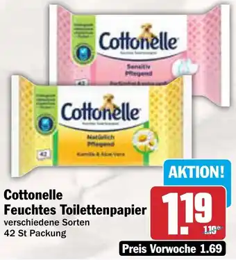 AEZ Cottonelle Feuchtes Toilettenpapier Angebot