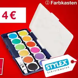 Woolworth STYLEX Farbkasten Angebot