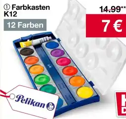 Woolworth Pelikan Farbkasten K12 Angebot