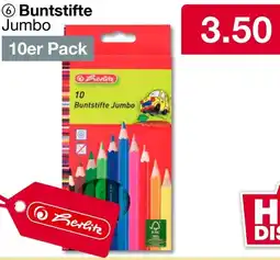 Woolworth Herlitz Buntstifte Jumbo Angebot