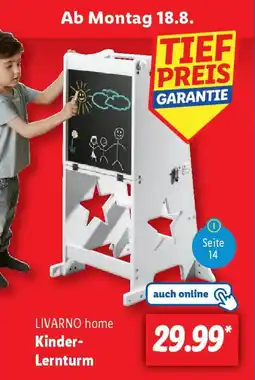 Lidl LIVARNO home Kinder- Lernturm Angebot