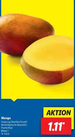 Lidl Mango Angebot
