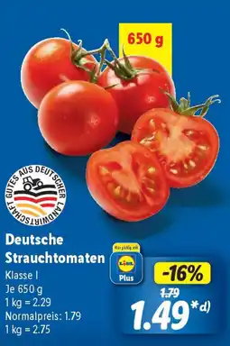 Lidl Deutsche Strauchtomaten Angebot