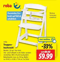 Lidl roba Treppen- hochstuhl Angebot