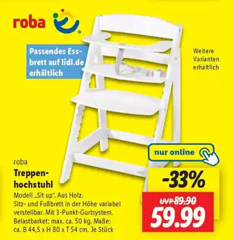 Lidl roba Treppen- hochstuhl Angebot