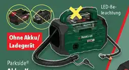Lidl Parkside Akku-Kompressor und -Luftpumpe 20 V Angebot