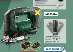 Lidl Parkside Akku-Pendelhubstichsäge 20 V Angebot