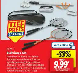 Lidl CRIVIT Badminton-Set Angebot