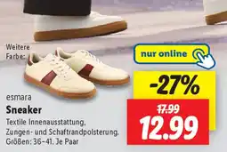 Lidl esmara Sneaker Angebot