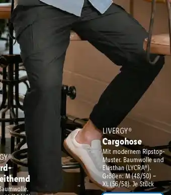 Lidl LIVERGY Cargohose Angebot
